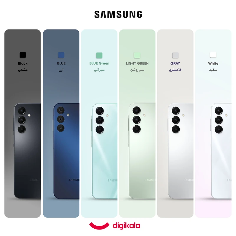 گوشی موبایل سامسونگ مدل Galaxy A16 4G دو سیم کارت ظرفیت 128 گیگابایت و رم ۴