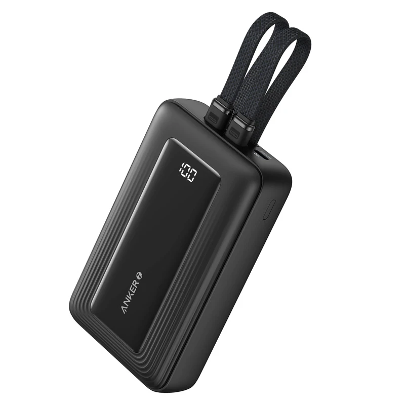 پاوربانک انکر مدل A1681 ظرفیت 20000 میلی آمپر ساعت به همراه کابل لایتنیگ و کابل USB Type-C